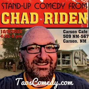 Chad Riden at Carson Cafe 10/8/2022