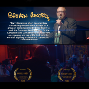 'Broken Records' #BrokenRecordShow documentary promo image